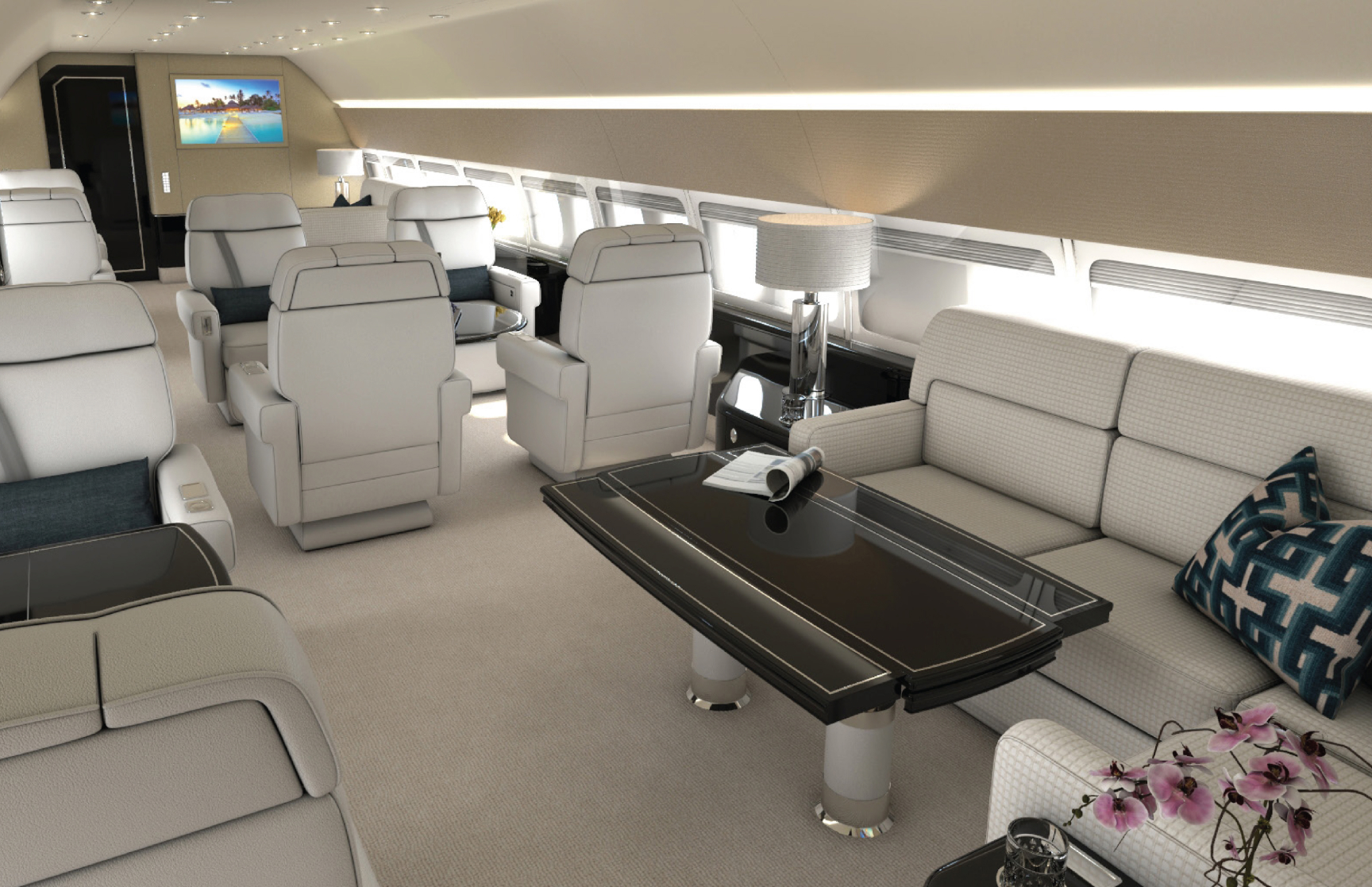 Boeing 737 BBJ2 LY CER Private Jet Charter Flights Rent A Private 